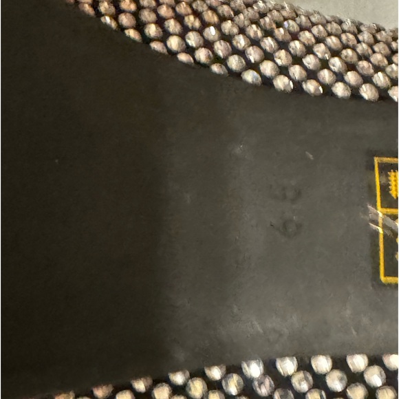 Jeffrey Campbell Regal Rhinestone  Embellished Block Heel Mary Jane’s size 6.5 - Picture 9 of 9